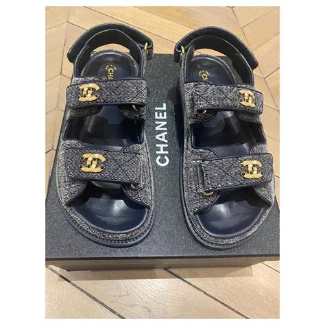 prix sandales chanel|chanel sandals shop online.